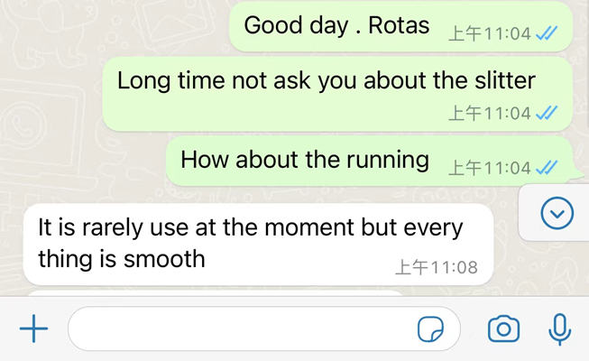 Case Share of CORE SERIES Surface Coiling Slitting Machine