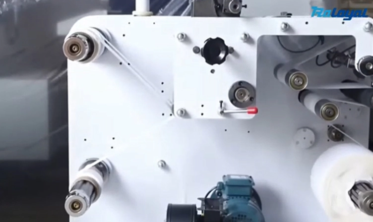 320mm Version Adhesive Label Paper Slitting Rewinding Machine
