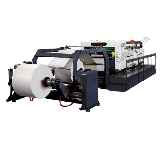 Characteristic of Jumbo Paper Roll High Speed Rotary Knife Sheet Cutting Machine