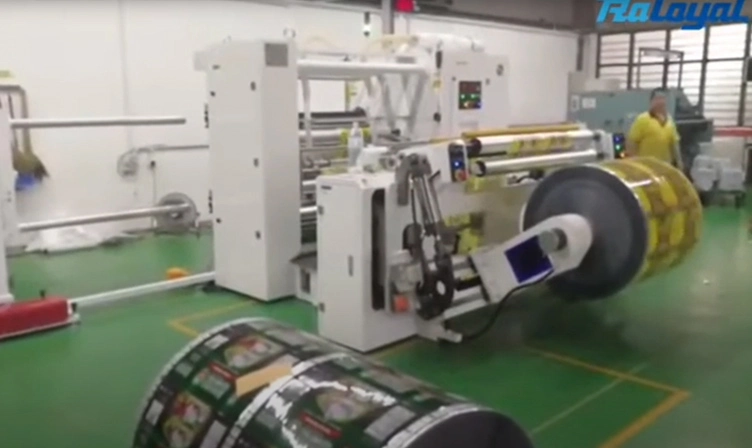 High Speed Flexibel Packaging Film Slitting Machine