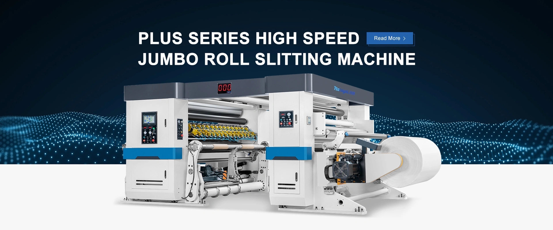 High Speed Jumbo Roll Slitting Machine