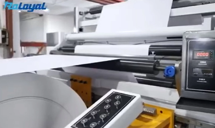 High Speed Roll to Roll Label Slitting Machine