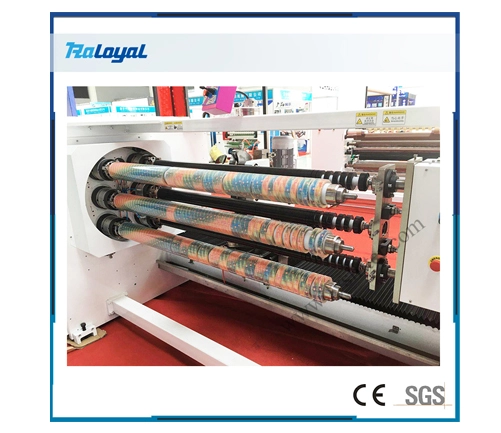 LY-7010 10 Shafts Adhesive Tape Log Slitter Machine