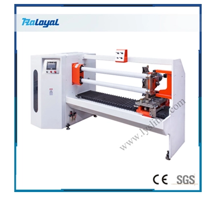 LY-703 2 Shafts Adhesive Tape Log Slitter Machine