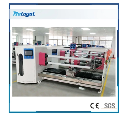 LY-703 2 Shafts Adhesive Tape Log Slitter Machine