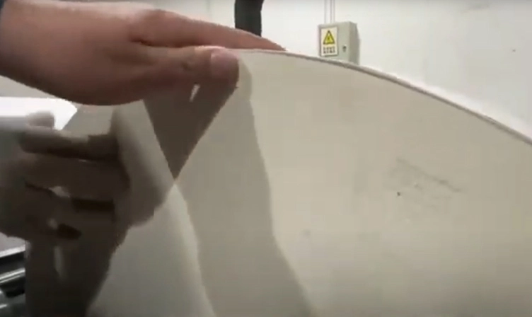 The Material Feeding of A4 Paper Cutting Machine Part1